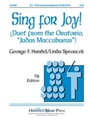 Sing For Joy  Duet From Judas Maccabaeus