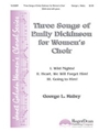 3 Songs Of Emily Dickinson For Women's C