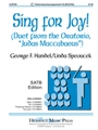 Sing For Joy  Duet From Judas Maccabaeus