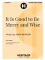 It Is Good to Be Merry and Wise