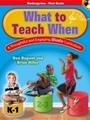 What To Teach When - Grades K-1