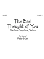 The Bari Thought of You - Score