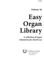 Easy Organ Library  Volume 36