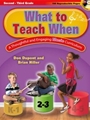 What to Teach When - Grades 2-3