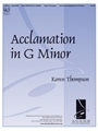 Acclamation in G Minor