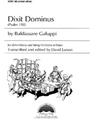 Dixit Dominus (Psalm 110)