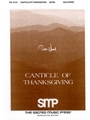Canticle Of Thanksgiving