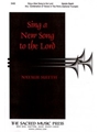 Sing A New Song To The Lord