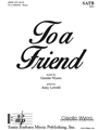 To a Friend
