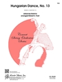 Hungarian Dance, No. 13