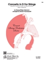 Concerto In D For Strings - Movement #2