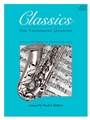 Classics For Saxophone Quartet