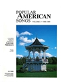 Popular American Songs Volume 1