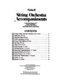 String Orchestra Accompaniments to Solos from Volumes 1 & 2