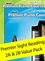 Premier Pno Course Sight Reading Value Pack Bk 2A & 2B
