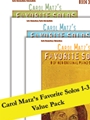 Carol Matz's Favorite Solos 1-3 (Value Pack) [Piano]