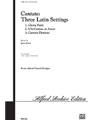 Cantate  3 Latin Settings