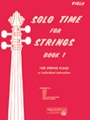 Solo Time For Strings  Bk 1