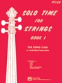 Solo Time For Strings  Bk 1
