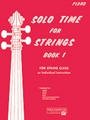 Solo Time For Strings  Bk 1