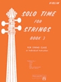 Solo Time For Strings  Bk 3