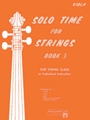 Solo Time For Strings  Bk 3