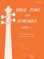 Solo Time For Strings  Bk 3