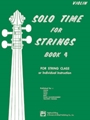 Solo Time For Strings  Bk 4