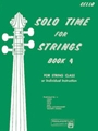 Solo Time For Strings  Bk 4