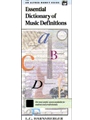 Essential Dictionary of Music Definitions