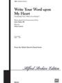 Write Your Word Upon My Heart