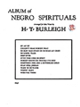 Album Of Negro Spirituals