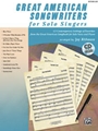 Great American Songwriters For Solo Sing