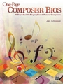 One-page Composer Bios