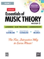 Essentials Of Music Theory  Version 3 - Educator Volume 1