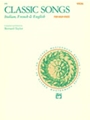 Classic Songs - Italian, French & English