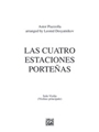 Las Cuatro Estaciones Porte¦as
