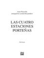 Las Cuatro Estaciones Porte¦as