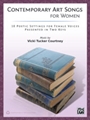 Contemporary Art Songs for Women