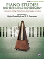 Piano Studies for Technical Development, Volume 1