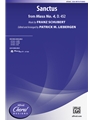 Sanctus from Mass No 4 D 452