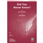 Did You Never Know?