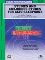 Studies & Melodious Etudes  Alto Sax Level 1