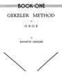 Gekeler Method For Oboe Bk 1