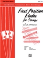First Position Etudes For Strings
