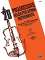 20 Progressive Solos For Strings