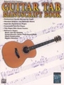Guitar Tab Manuscript Book