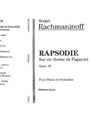 Rhapsodie, Op. 43
