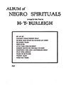 Album Of Negro Spirituals