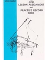 Lesson Assignment & Practice Record Book